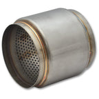 Vibrant SS Race Muffler 4.5in inlet/outlet x 5in long Vibrant Muffler