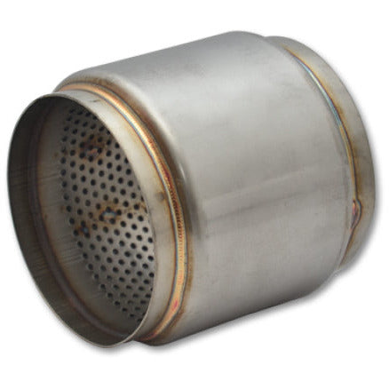 Vibrant SS Race Muffler 4.5in inlet/outlet x 5in long Vibrant Muffler