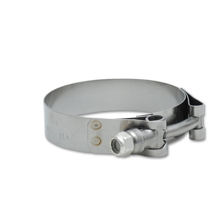 Vibrant SS T-Bolt Clamps Pack of 2 Size Range: 2.00in to 2.30in O.D. For use w/ 1.75in I.D. coupling Vibrant Clamps