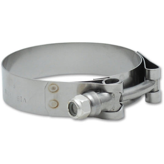 Vibrant SS T-Bolt Clamps Pack of 2 Size Range: 2.75in to 3.10in O.D. For use with 2.5in I.D. coup Vibrant Clamps