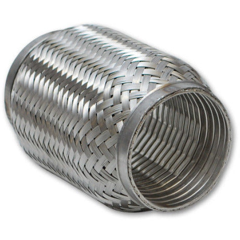 Vibrant SS Turbo Flex Coupling With Interlock Liner 2in Inlet/Outlet x 6in Long Vibrant Flanges