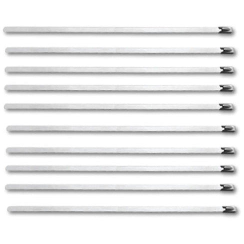 Vibrant Stainless Steel Cable Ties 14.5in Long (10 Cable Ties / Pack) Vibrant Clamps