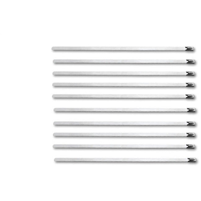 Vibrant Stainless Steel Cable Ties 14.5in Long (10 Cable Ties / Pack) Vibrant Clamps