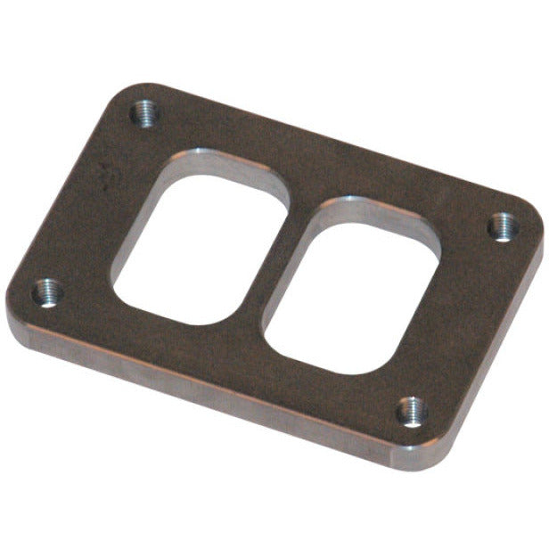 Vibrant T04 Turbo Inlet Flange (Divided Inlet) Mild Steel 1/2in Thick Vibrant Flanges