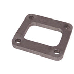 Vibrant T04 Turbo Inlet Flange (Rectangular Inlet) Mild Steel 1/2in Thick Vibrant Flanges