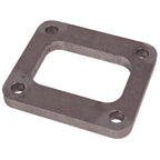 Vibrant T04 Turbo Inlet Flange (Rectangular Inlet) Mild Steel 1/2in Thick Vibrant Flanges