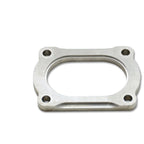 Vibrant T304 SS 4 Bolt Flange for 4in O.D. Oval tubing Vibrant Flanges