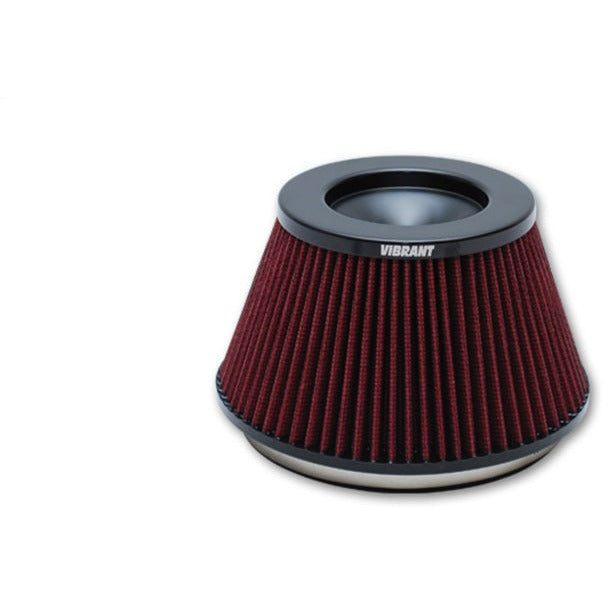 Vibrant The Classic Perf Air Filter 5in OD Conex3-5/8in Tallx6in ID Bellmouth VelocityStack10950-52 Vibrant Air Filters - Universal Fit