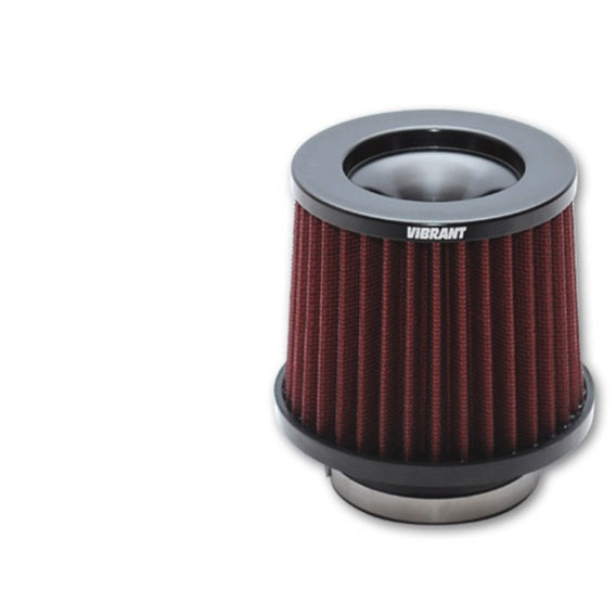 Vibrant The Classic Performance Air Filter (5.25in O.D. Cone x 5in Tall x 2.25in inlet I.D.) Vibrant Air Filters - Universal Fit