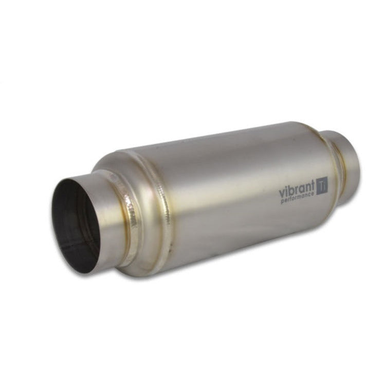 Vibrant Titanium Resonator 2.5in. Inlet / 2.5in. Outlet x 12in. Long Vibrant Resonators
