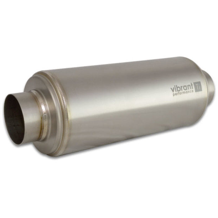 Vibrant Titanium Resonator 3.5in Inlet / 3.5in Outlet x 16in Long Vibrant Resonators