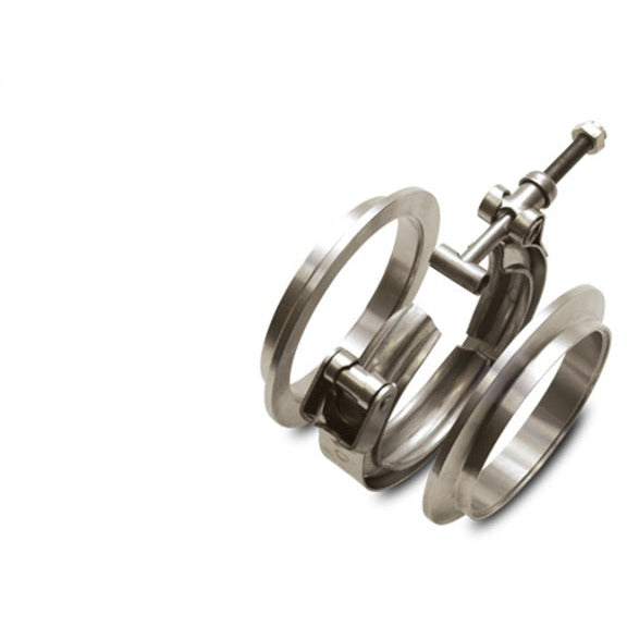 Vibrant Titanium V-Band Flange Assembly for 4in OD Tubing Vibrant Flanges