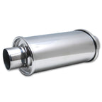 Vibrant ULTRA QUIET Resonator 2.5in inlet / outlet x 14in overall length Vibrant Resonators