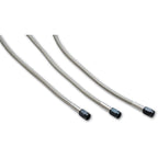 Vibrant Univ Oil Feed Kit 2ft Teflon lined S.S. hose with two -3AN female fittings preassembled Vibrant Oil Line Kits