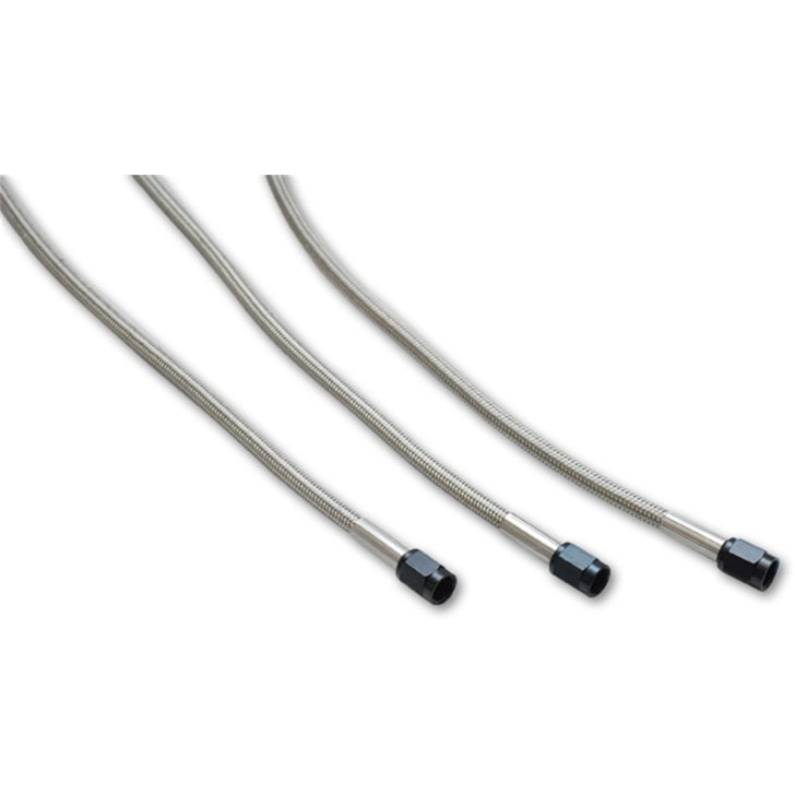 Vibrant Univ Oil Feed Kit 2ft Teflon lined S.S. hose with two -3AN female fittings preassembled Vibrant Oil Line Kits