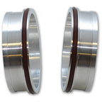 Vibrant Vanjen Aluminum Weld Fittings for 2.5in OD Tubing (for use with part #12565) - Sold In Pairs Vibrant Clamps