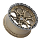 Weld Off-Road Ledge Six 20x9 / 6x135 BP / ET00 / BS5.00 Satin Black Wheel Weld Wheels - Forged