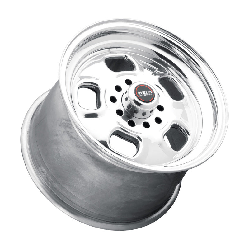 Weld Rodlite 15x15 / 5x4.5 & 5x4.75 BP / 4.5in. BS Polished Wheel - Non-Beadlock Weld Wheels - Forged