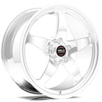 Weld S71 17x11 / 5x115mm BP / 5.8in. BS Polished Wheel (Medium Pad) - Black Single Beadlock MT Weld Wheels - Forged