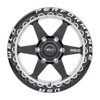 Weld S909 15x10 Ventura 6 Beadlock 6x139.7 ET38 BS7.00 Gloss BLK MIL DIA 106.1 Weld Wheels - Cast
