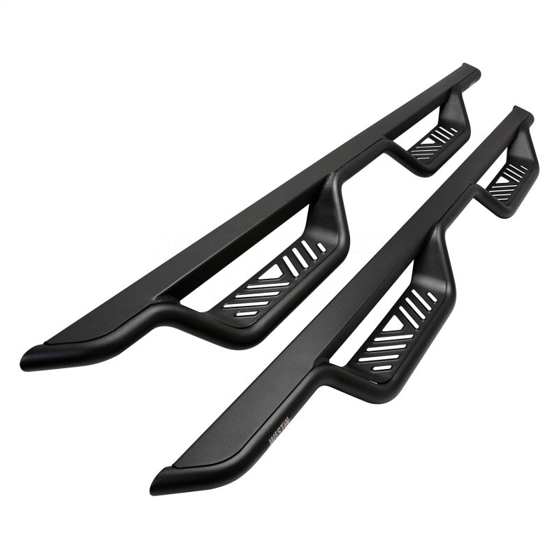 Westin 05-22 Toyota Tacoma Double Cab Outlaw Drop Nerf Step Bars - Textured Black