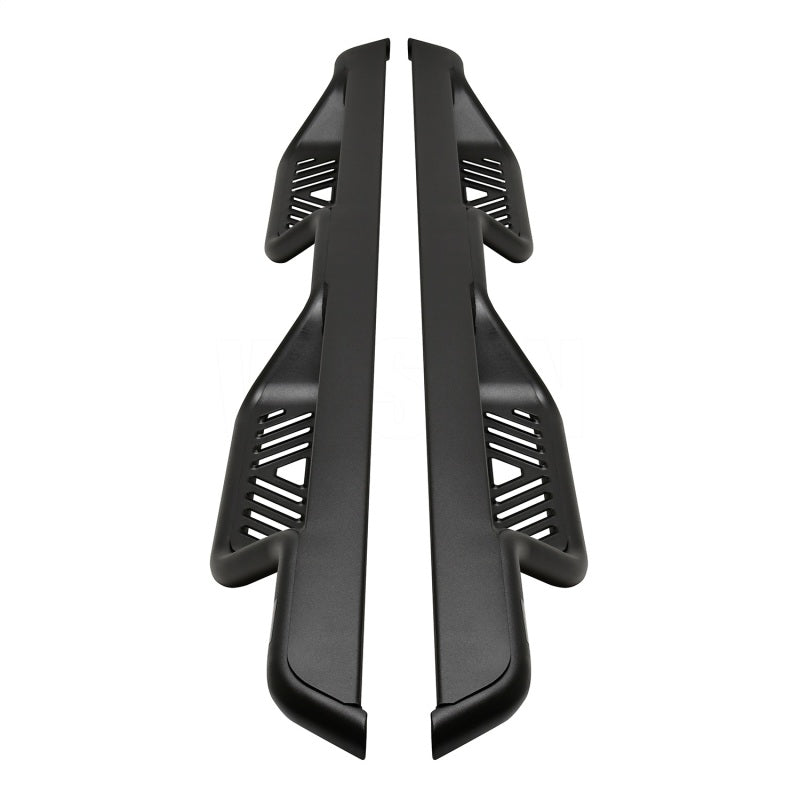 Westin 05-22 Toyota Tacoma Double Cab Outlaw Drop Nerf Step Bars - Textured Black