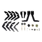 Westin 07-13 Chevy Silv 1500 Extended Cab (6.5 ft Bed) PRO TRAXX 5 WTW Oval Nerf Step Bars - SS