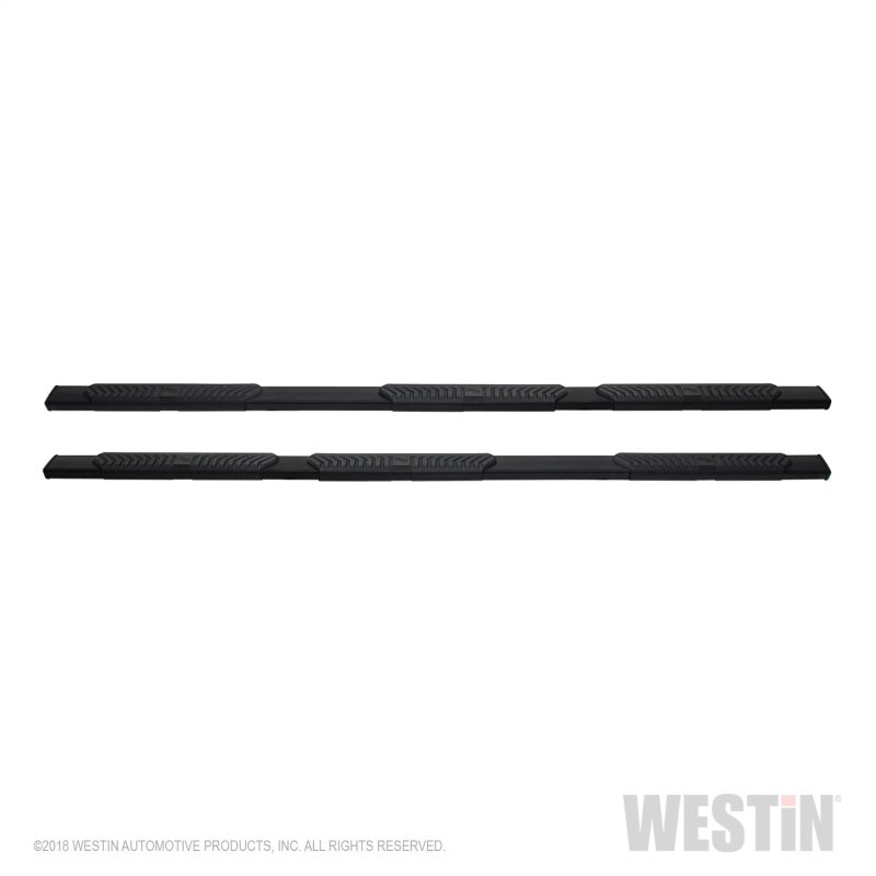 Westin 09-18 Dodge Quad Cab w/ 6.5ft Bed / Crew Cab w/ 5.5ft Bed R5 M-Series Nerf Step Bars - Black
