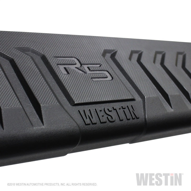 Westin 09-18 Dodge Quad Cab w/ 6.5ft Bed / Crew Cab w/ 5.5ft Bed R5 M-Series Nerf Step Bars - Black