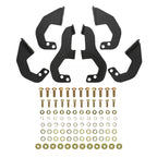 Westin 14-22 Toyota 4Runner (Excl. Limited & Nightshade) Outlaw Nerf Step Bars - Textured Black