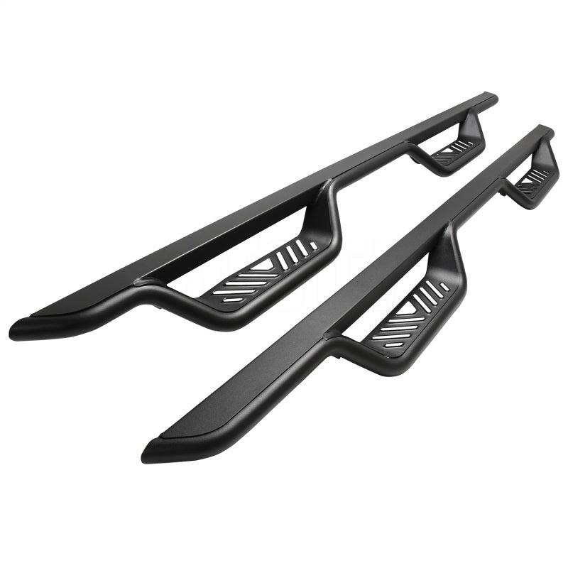 Westin 15-22 Ford F-150 SuperCrew / 17-22 F-250/350 Crew Cab Outlaw Nerf Step Bars - Textured Black
