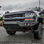 Westin 16-19 Chevy/GMC Silverado/Sierra 1500 Pro-Mod Front Bumper - Textured Black