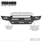 Westin 16-19 Chevy/GMC Silverado/Sierra 1500 Pro-Mod Front Bumper - Textured Black
