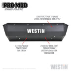 Westin 18-19 Ford F-250/350 Pro-Mod Skid Plate - Textured Black