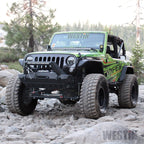Westin 18-19 Jeep Wrangler JL WJ2 Stubby Front Bumper - Textured Black