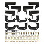 Westin 18-22 Jeep Wrangler JL Unlimited Outlaw Nerf Step Bars - Textured Black