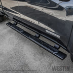 Westin 19-22 Chevrolet Silverado 1500 DC R5 Nerf Step Bars - Blk
