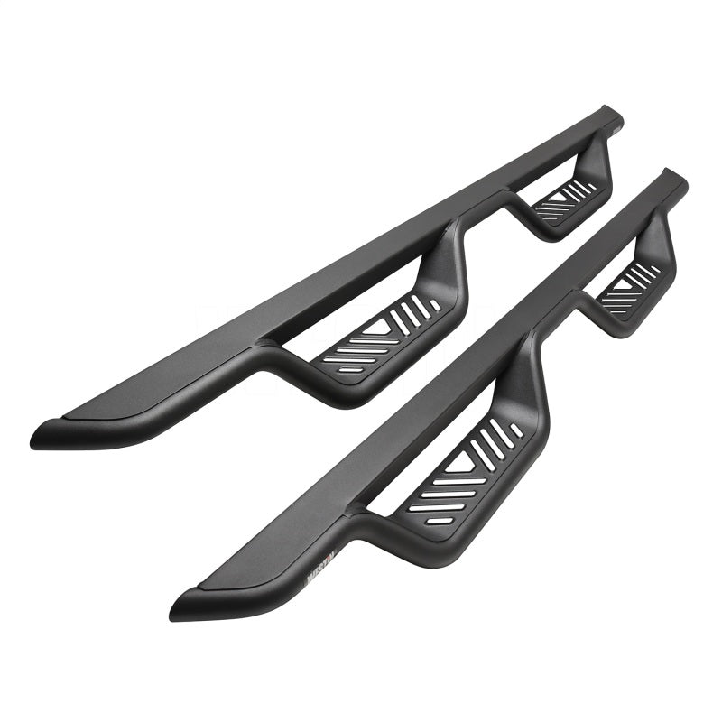 Westin 19-22 Chevrolet Silverado / GMC Sierra Double Cab Outlaw Nerf Step Bars - Textured Black