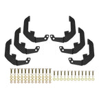 Westin 19-22 Chevrolet Silverado / GMC Sierra Double Cab Outlaw Nerf Step Bars - Textured Black