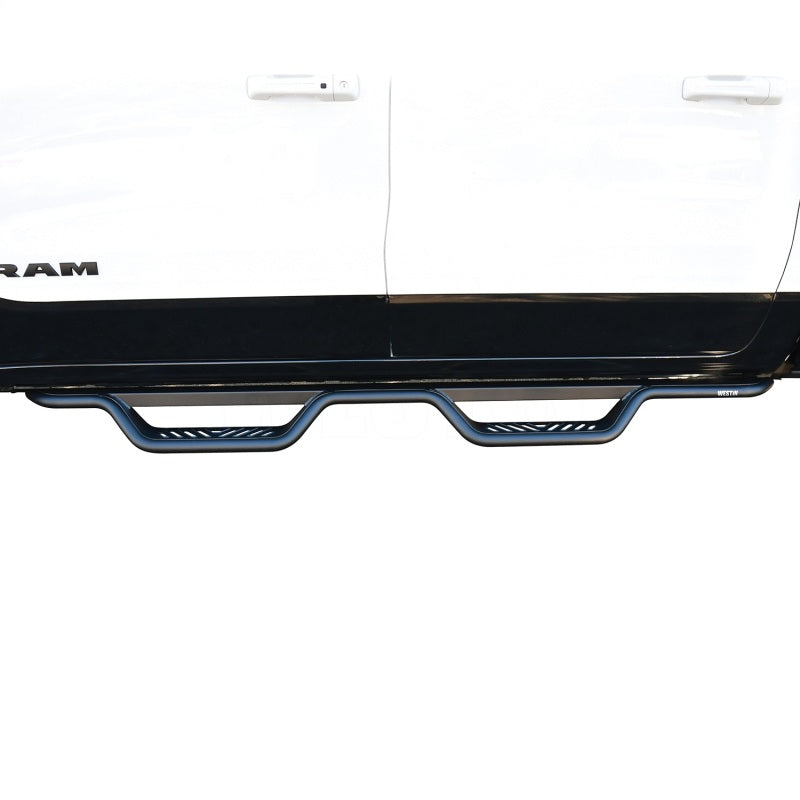 Westin 19-22 Ram 1500 Crew Cab (Excl. 19-22 Ram 1500 Classic) Outlaw Nerf Step Bars - Textured Black
