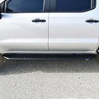 Westin 19-23 Chevrolet/GMC Silverado/Sierra 1500 Crew Cab Outlaw Nerf Step Bars - Textured Black