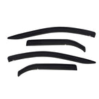 Westin 2004-2009 Mazda 3 Sedan Slim Wind Deflector 4pc - Smoke