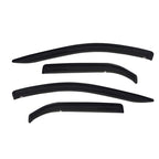 Westin 2004-2009 Mazda 3 Sedan Slim Wind Deflector 4pc - Smoke