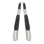 Westin 2005-2018 Toyota Tacoma Double Cab PRO TRAXX 4 Oval Nerf Step Bars - SS
