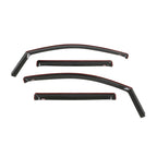 Westin 2016-2018 Nissan Titan XD/Titan In-Channel Wind Deflector 4pc - Smoke