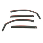 Westin 2016-2018 Toyota Tacoma Double Cab 4dr In-Channel Wind Deflector 4pc - Smoke