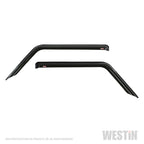 Westin 2018-2019 Jeep Wrangler JL Slim Wind Deflector 2pc - Smoke