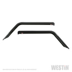 Westin 2018-2019 Jeep Wrangler JL Slim Wind Deflector 2pc - Smoke