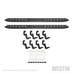 Westin 2019 Chevrolet Silverado/Sierra 1500 Crew Cab Thrasher Running Boards - Textured Black