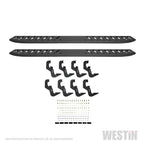 Westin 2019 Chevrolet Silverado/Sierra 1500 Crew Cab Thrasher Running Boards - Textured Black